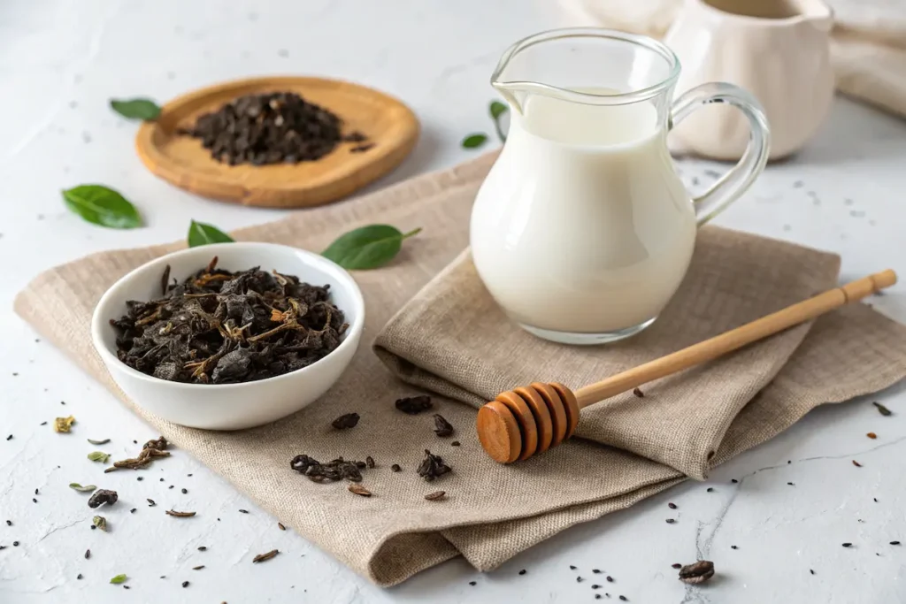 The Perfect Trio: Crafting Your Own Black Tea Milk and Honey 7 Ingredients for black tea milk and honey