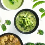 Alkalizing soup recipes with broccoli and green vegetables